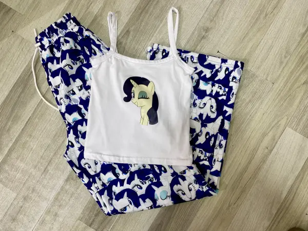 My Little Pony Rarity Askılı Penye Takım