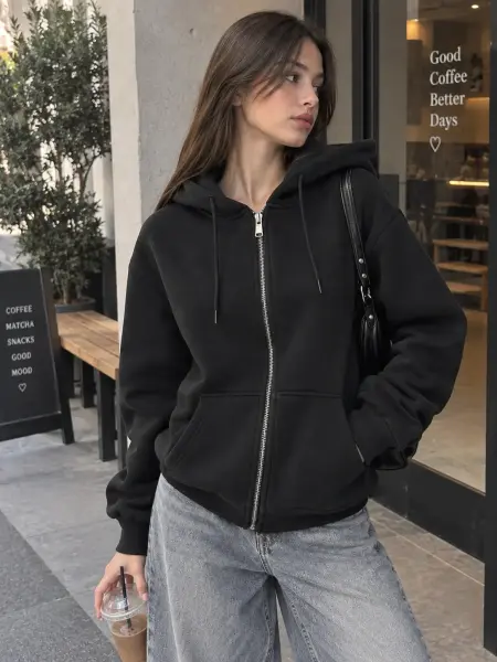 DÜZ FERMUARLI HIRKA