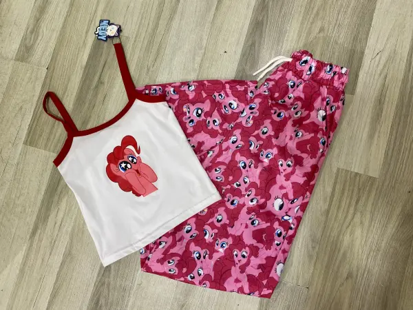 My Little Pony Askılı Penye Takım